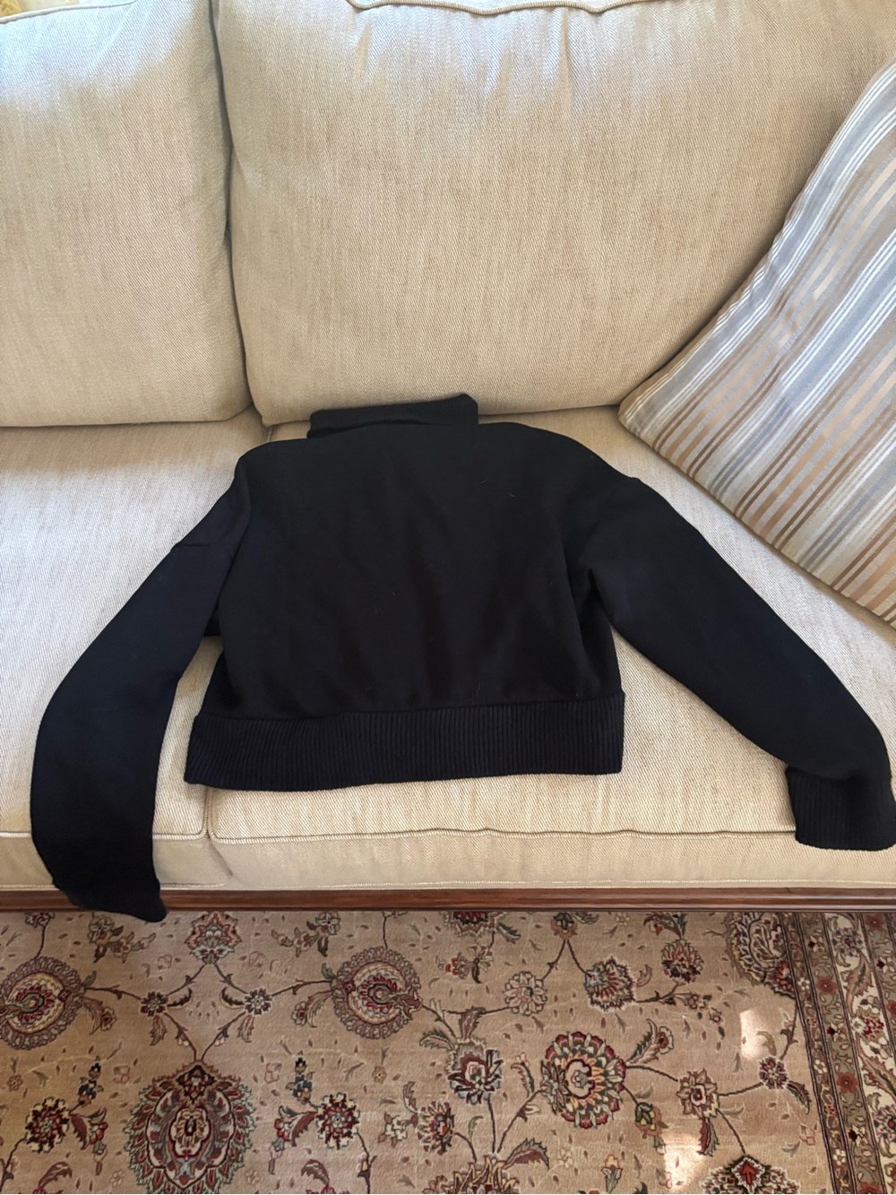 Classic Black Women’s Bomber Jacket